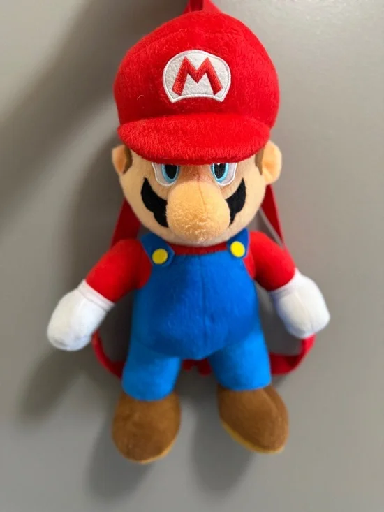 Mario Bros. Mario Plush Backpack - Picture 4 of 6